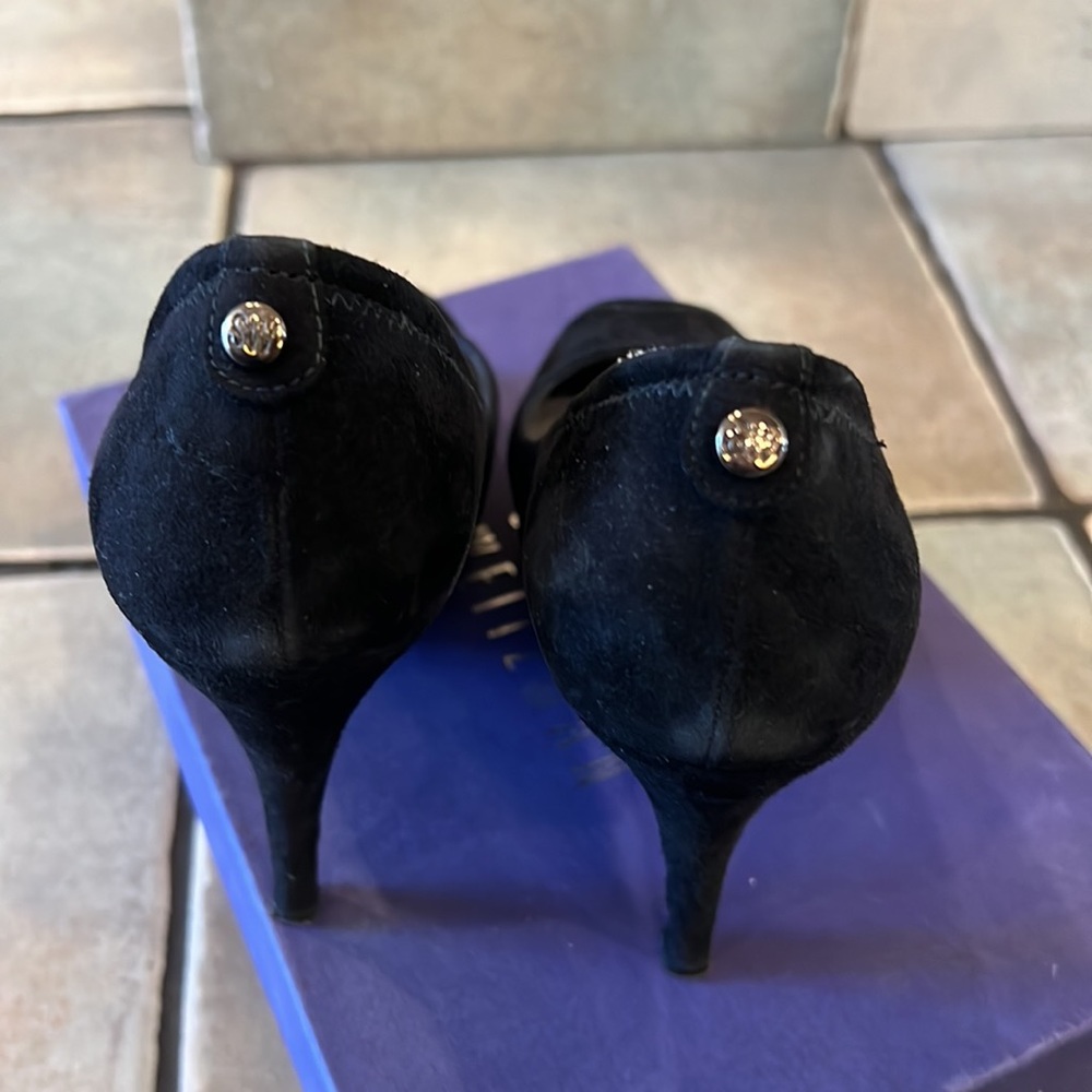 Stuart Wietzman Open Toe Heels Size 8 With The Box - image 2